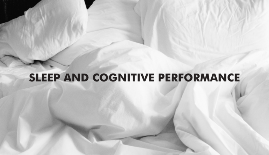 Sleep and cognitive performance